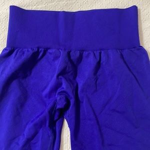 Cobalt Solid Seamless Leggings